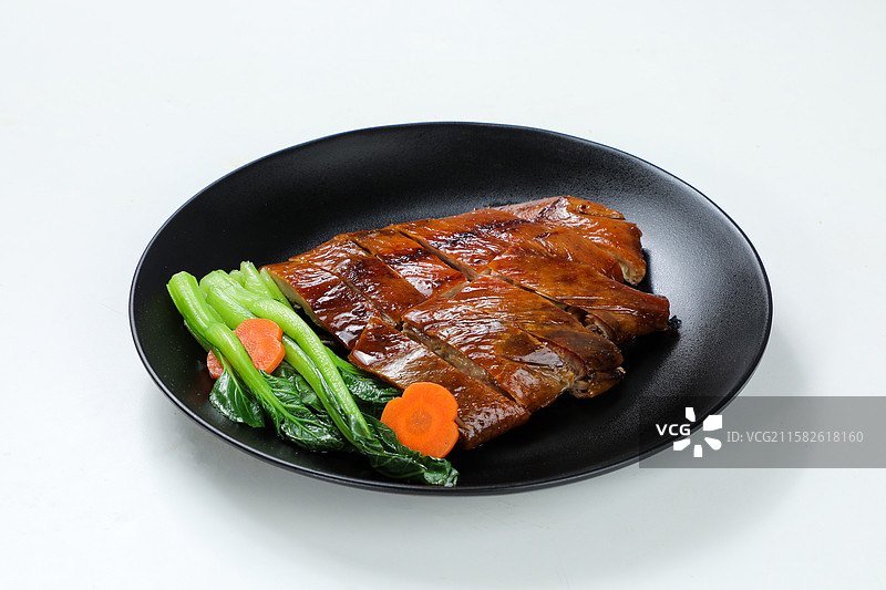 烤鸭饭图片素材