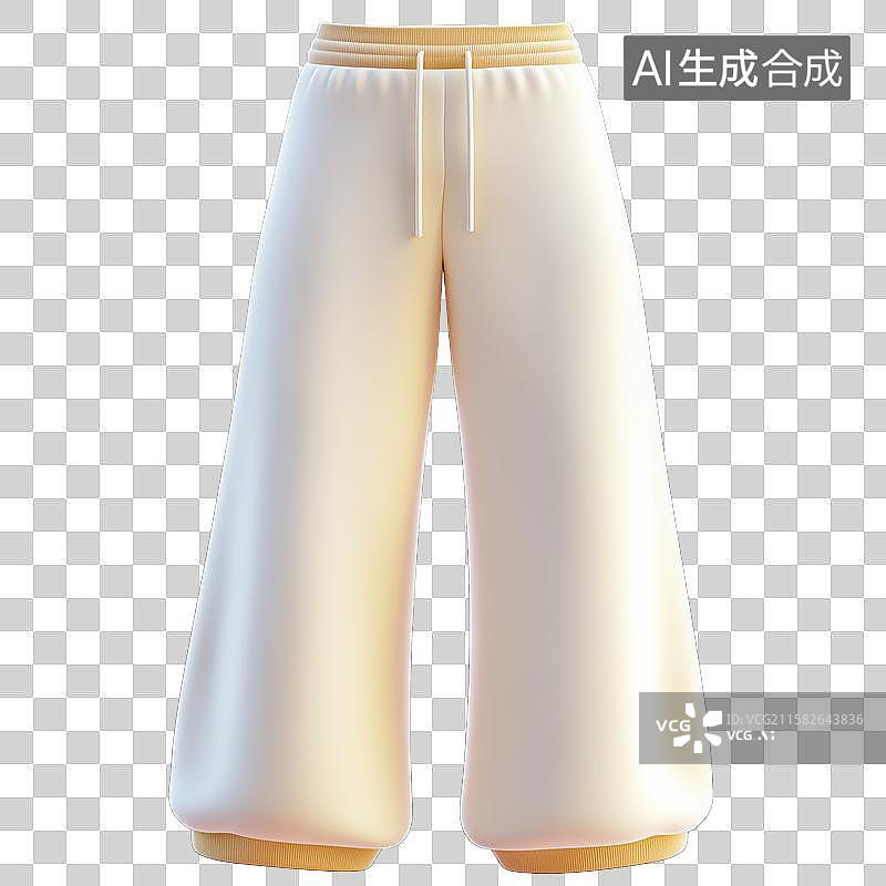 【AI数字艺术】3D宽松运动裤子运动裤图片素材