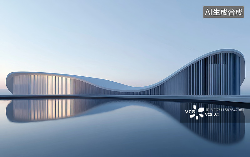 【AI数字艺术】汽车广告背景建筑图片素材