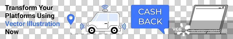 智能汽车导航的现金返还优惠图片素材
