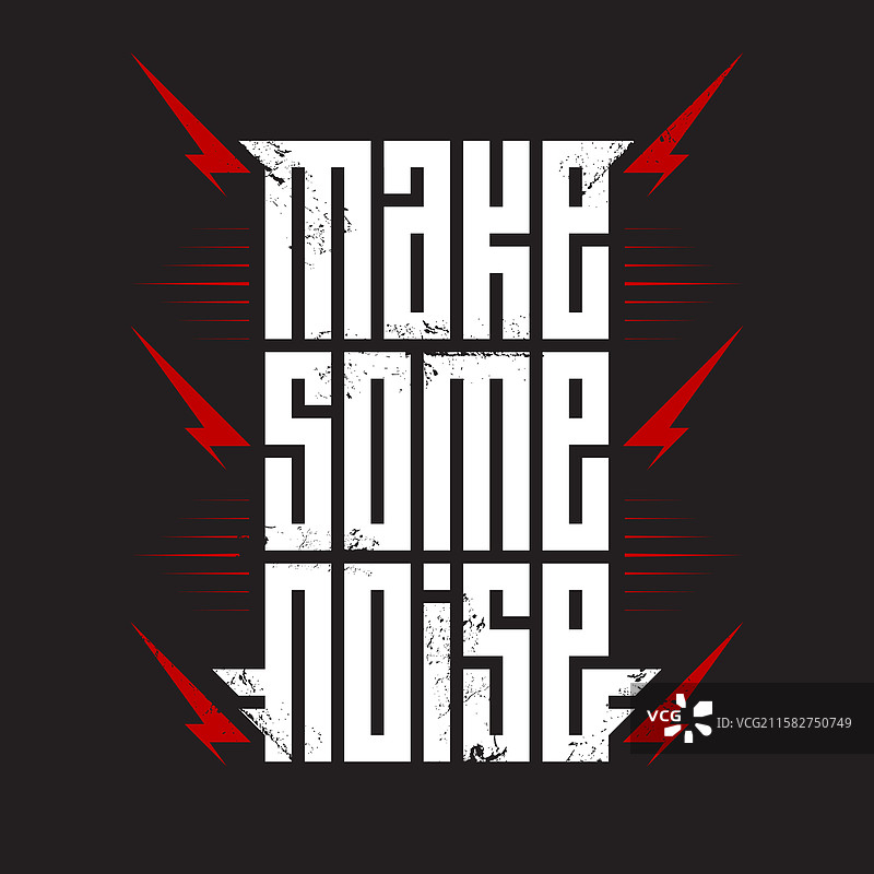 电气化的排版，粗体字，制造一些噪音图片素材