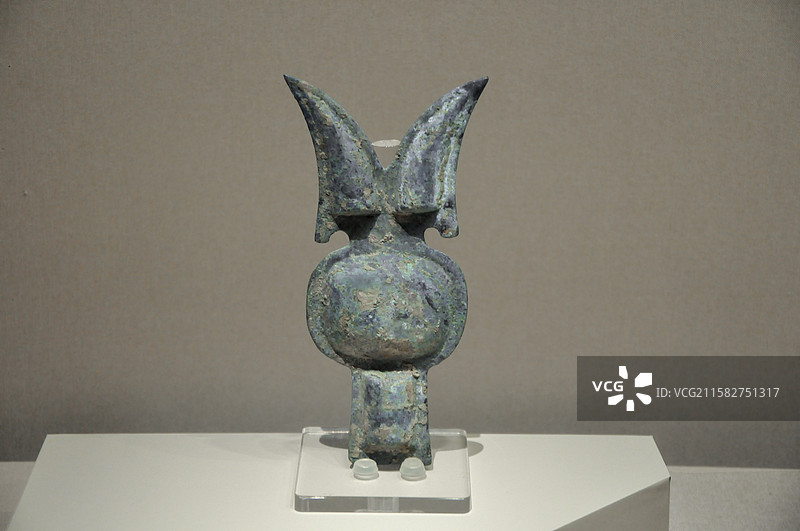 河南省洛阳博物馆 西周 铜当卢 拉布布图片素材