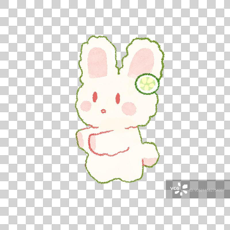 可爱兔子图片素材