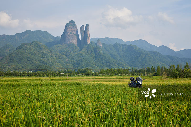 浙江江郎山摩旅图片素材