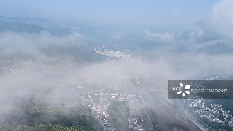 陕西省商洛市丹凤县竹林关镇图片素材