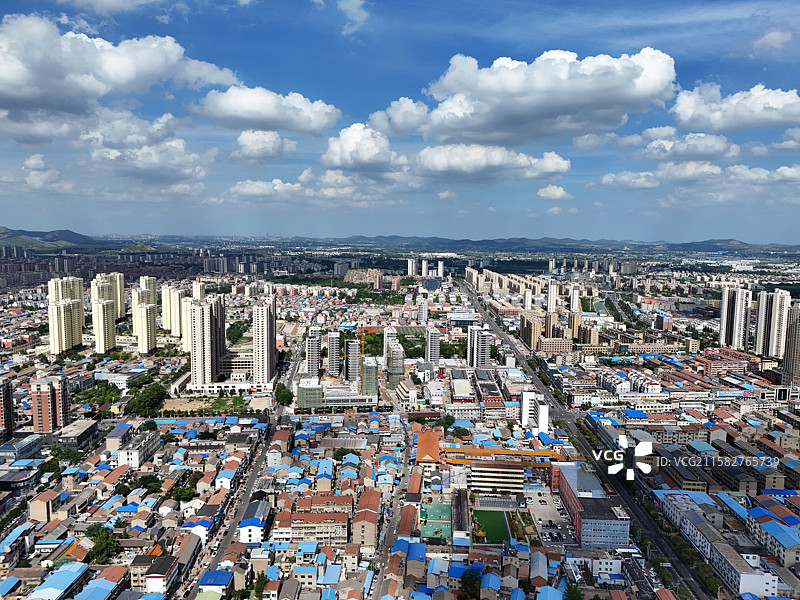 安徽萧县航拍图片素材