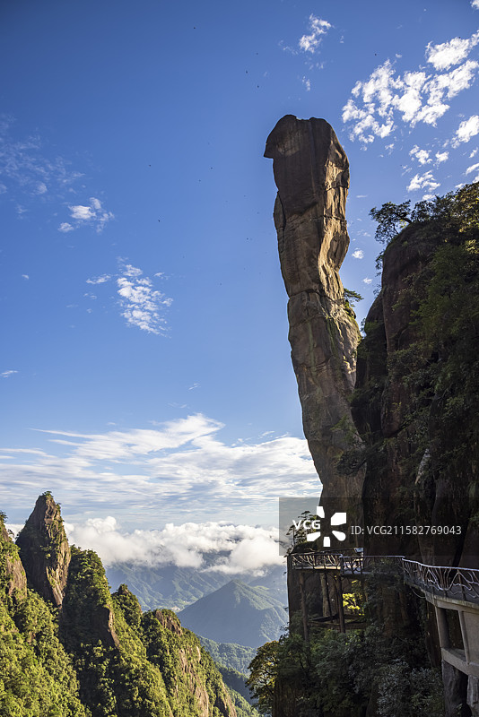 江西最美仙峰三清山千峰竞秀图片素材