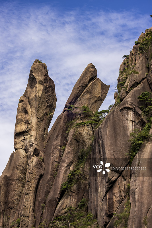 江西最美仙峰三清山千峰竞秀图片素材