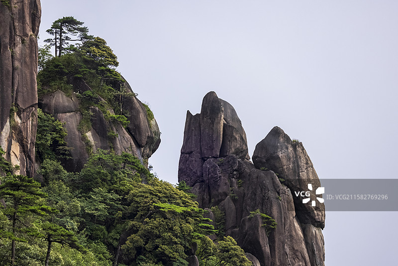 江西最美仙峰三清山千峰竞秀图片素材