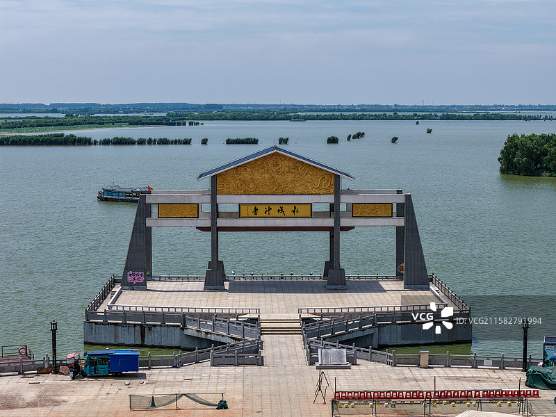 淮南焦岗湖图片素材