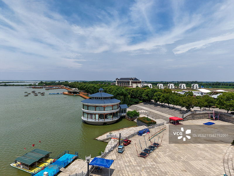 淮南焦岗湖图片素材