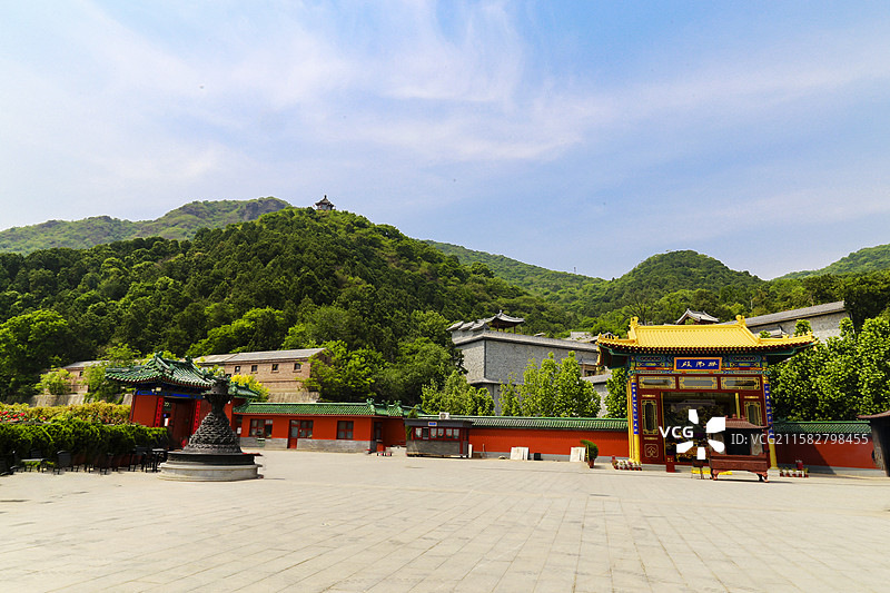 亚洲中国北京石景山八大处公园园林景观图片素材