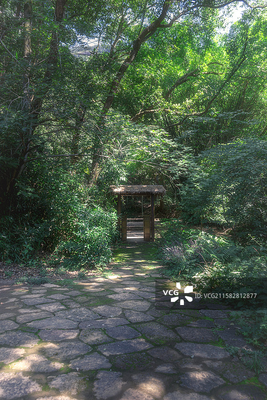 武夷山武夷宫风景区止止庵图片素材