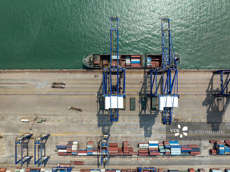 海南海口港图片素材