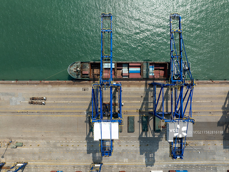 海南海口港图片素材