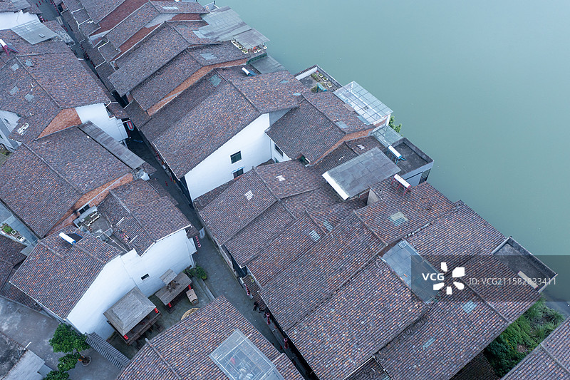 龙虎山上清古镇图片素材