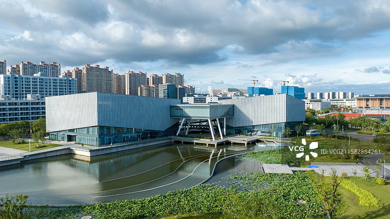 南通大学艺术中心图片素材