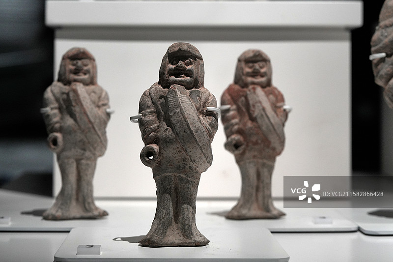 陕西历史博物馆秦汉馆馆藏文物图片素材