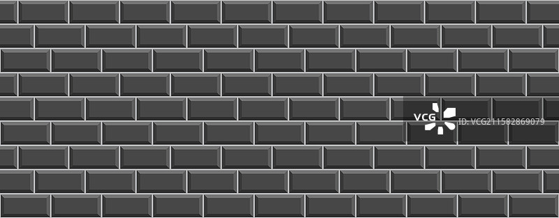 黑色陶瓷轮廓网格砖墙图案图片素材