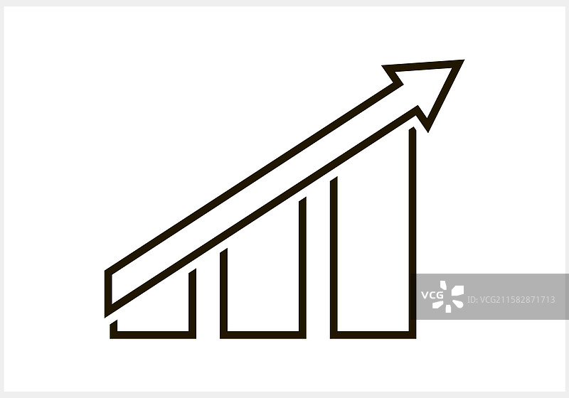 增长图标素描剪贴画图片素材