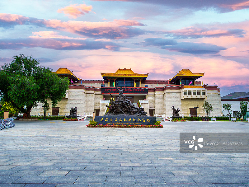 西藏博物馆百万农奴解放纪念馆图片素材