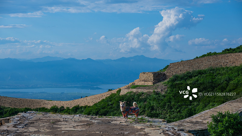 样边长城风光图片素材