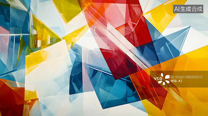 【AI数字艺术】红黄蓝彩色纹理，泼墨涂鸦素材背景图片素材