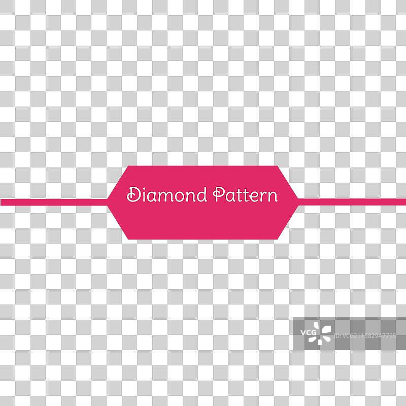 手绘钻石图案图片素材