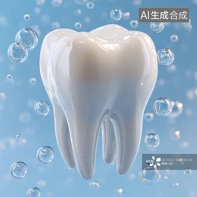 【AI数字艺术】牙齿健康口腔护理图片素材