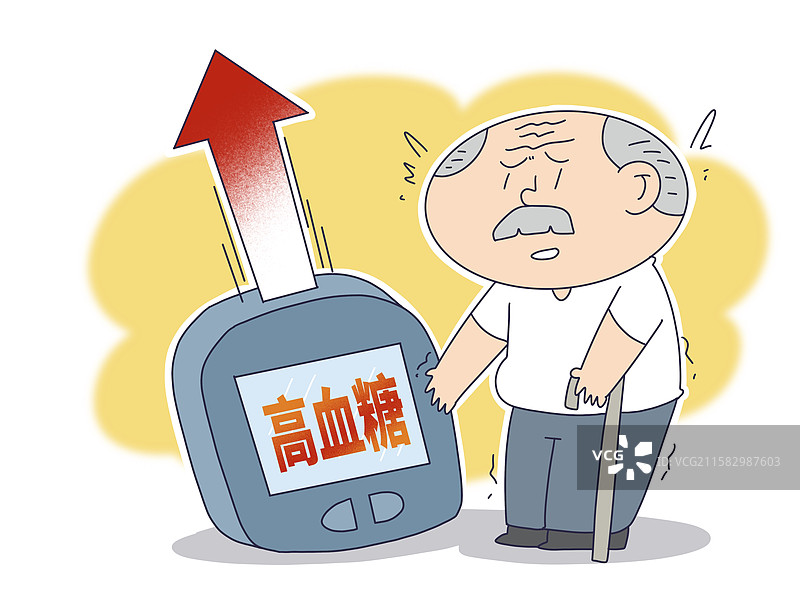 高血糖患者病人图片素材