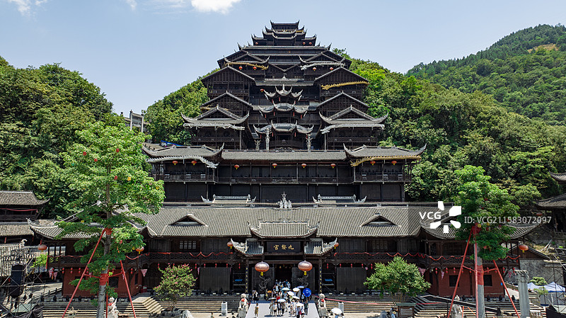 蚩尤九黎城图片素材