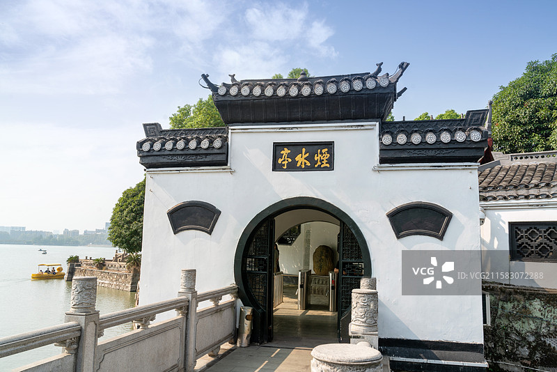 江西九江烟水亭图片素材