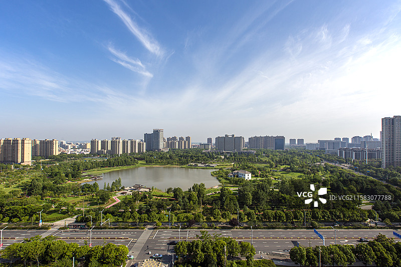 安徽省滁州市明光市城市风光图片素材