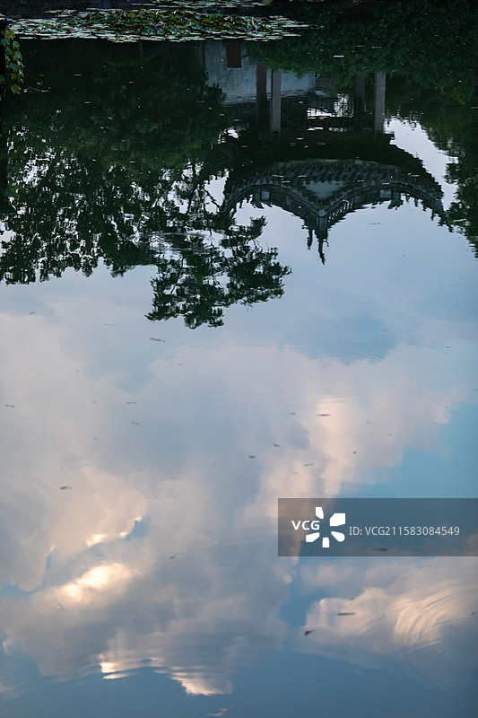 宁波镇海郑氏十七房建筑景色图片素材