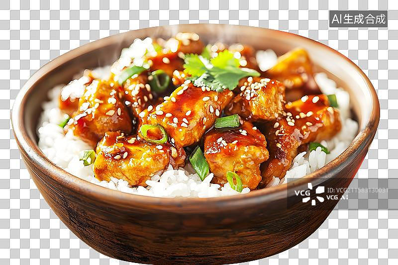 【AI数字艺术】麻婆豆腐盖饭 川菜 美食美味图片素材