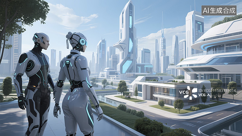 【AI数字艺术】元宇宙房地产图片素材