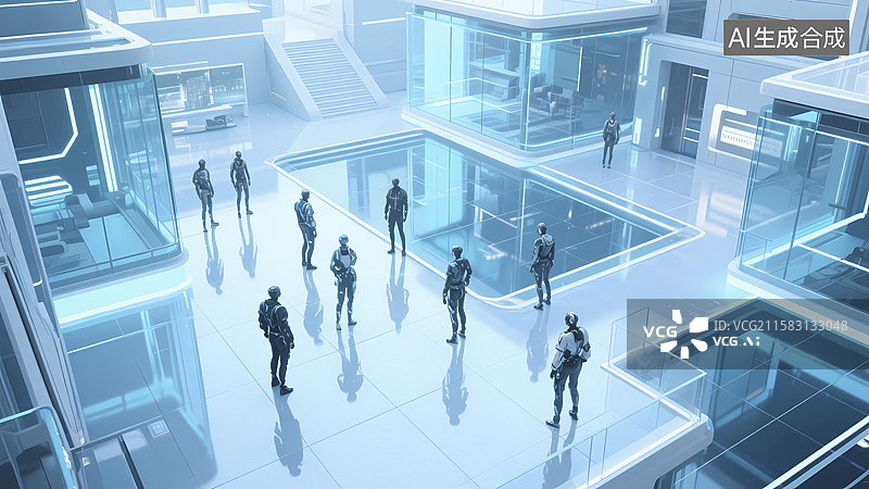 【AI数字艺术】元宇宙房地产图片素材