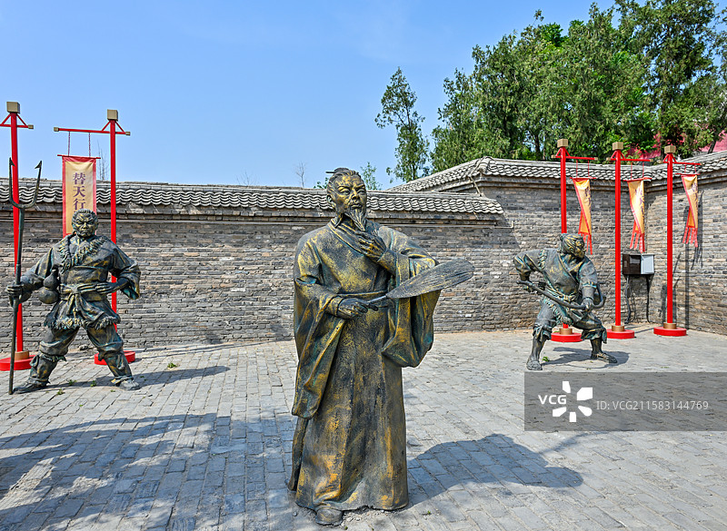 河南省开封市万岁山武侠城图片素材