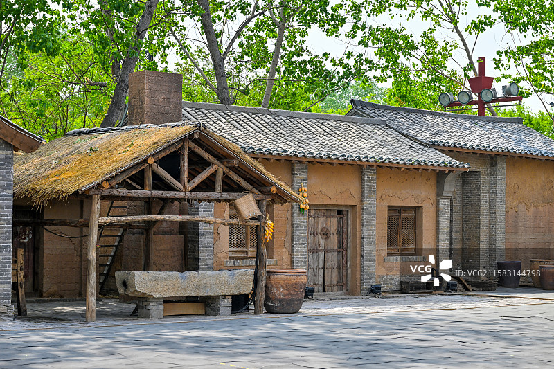 河南省开封市万岁山武侠城图片素材