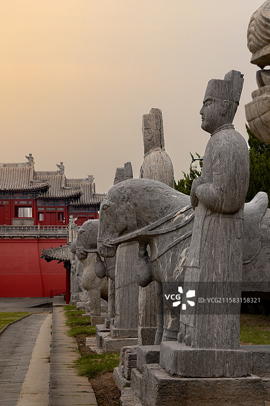河南巩义宋陵永昭陵图片素材