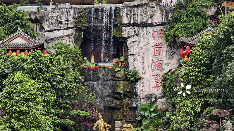重庆洪崖洞洪崖滴翠图片素材