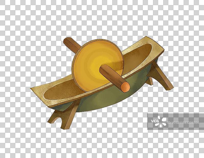 铁药碾中医元素图片素材