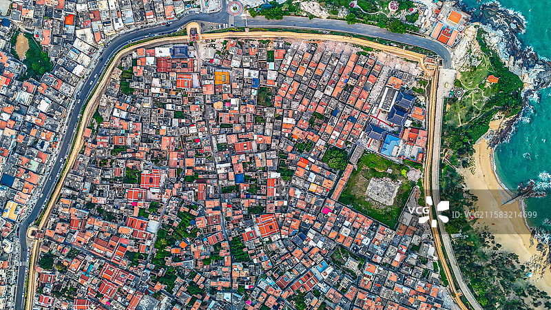 崇武古城—城墙内外，半部闽南史图片素材