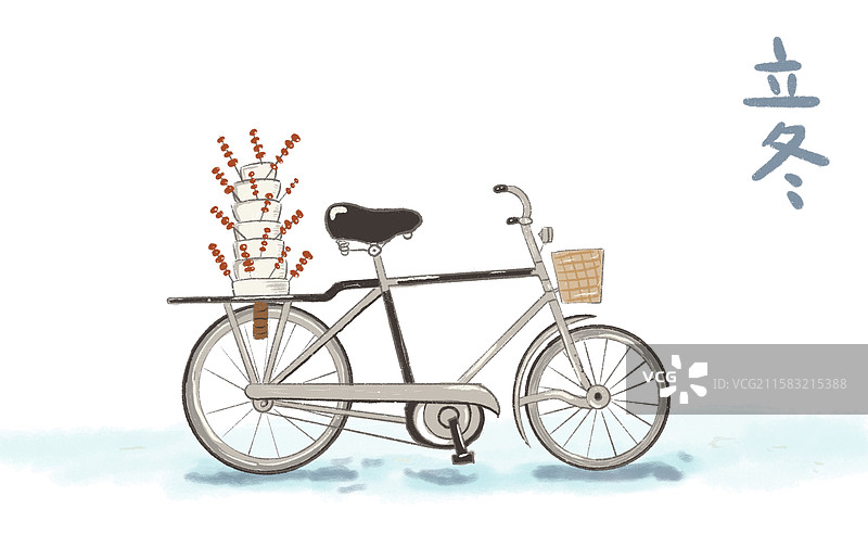 24节气之立冬图片素材