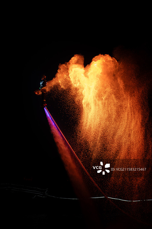 非遗铁花秀图片素材