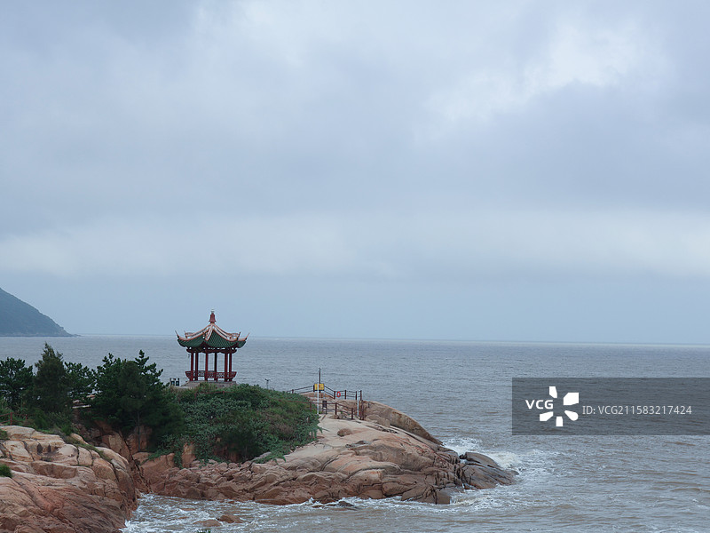 普陀山百步沙景区图片素材