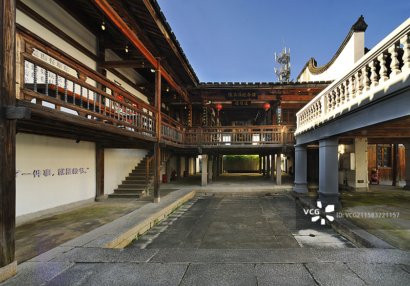 福州螺洲古镇-陈宝琛故居（陈氏五楼）之还读楼图片素材