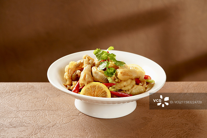 柠檬凤爪图片素材