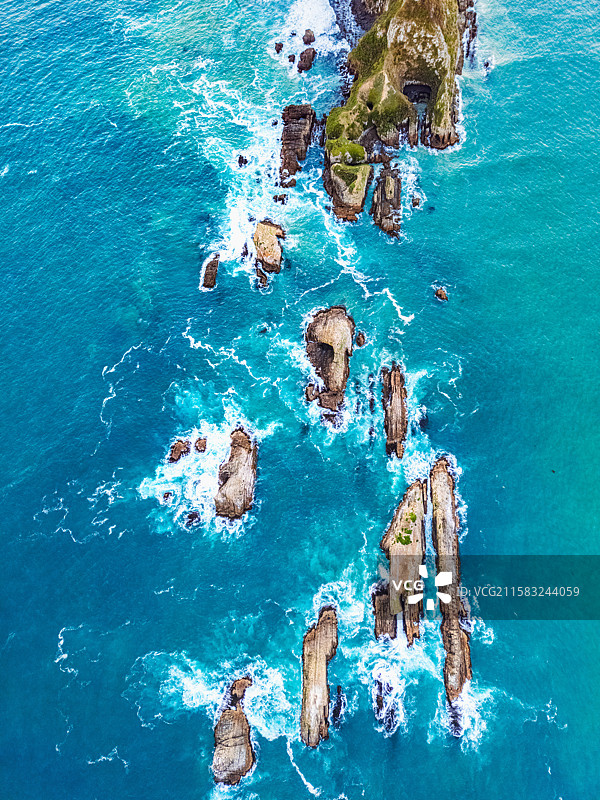 新西兰努盖特角(Nugget Point)图片素材