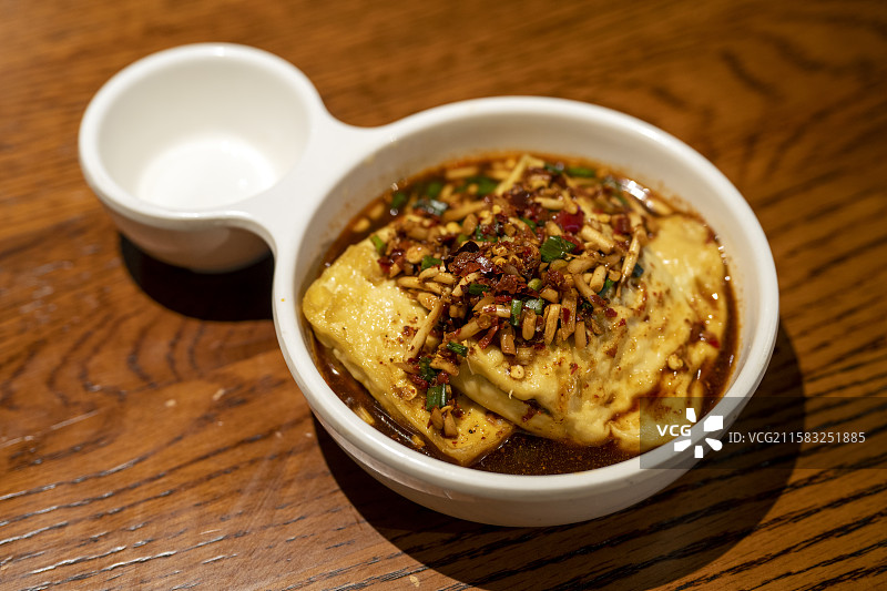 贵州美食折耳根豆腐图片素材